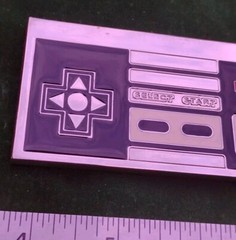 Nintendo NES Controller Belt Buckle (No Date Stamp)