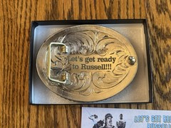 Russellmania 2026 Russell Dickerson Belt Buckle