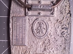 Tanside Ltd Ireland Fighting Irish Belt Buckle W/Shamrock Flag Vintage 2004DD236