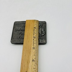 Defender of Firearms 1985 Freedom Silver Belt Buckle