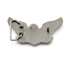 Bad to the Bone Eagle Skull Western Metal Belt Buckle