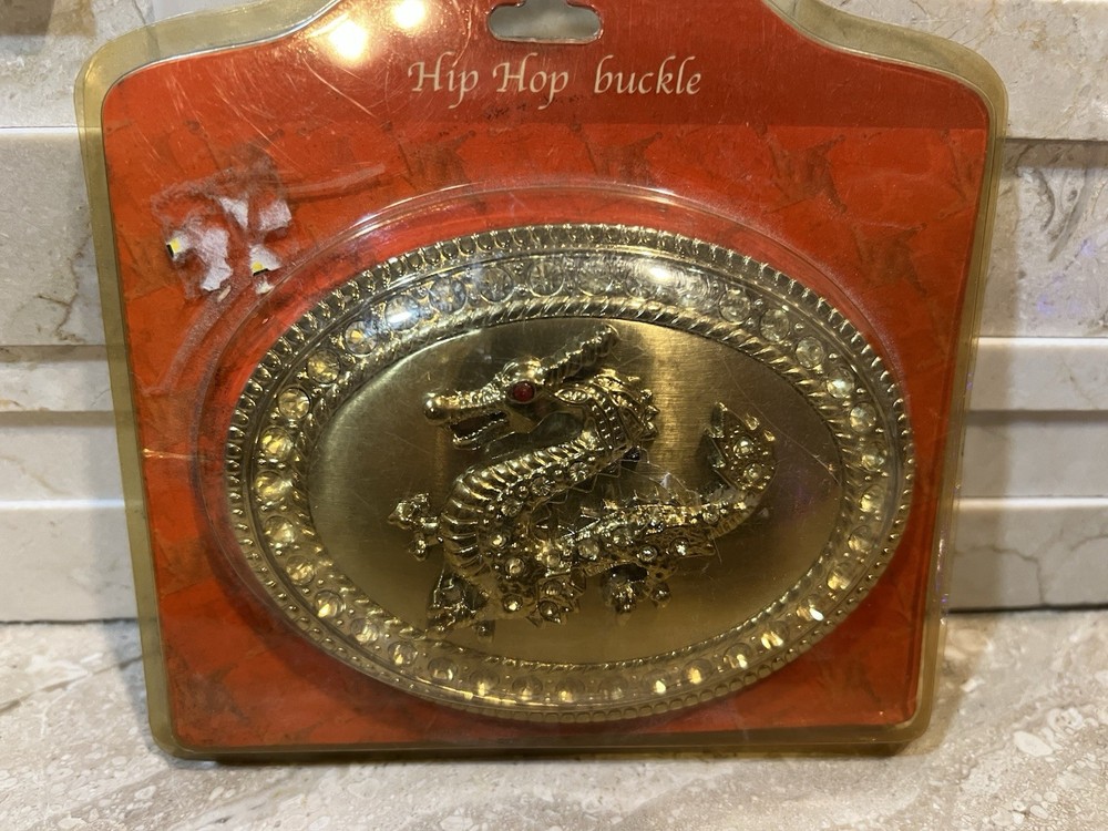 Hip Hop Buckle Chinese Dragon