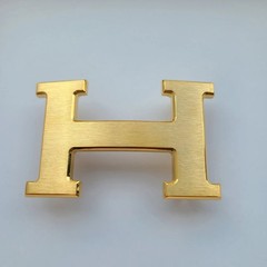 38mm H Gold Brushed Constance Belt Buckle