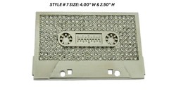 Cassette Player Tape Old School Music Retro Belt Buckle Boom Box Blaster Ghetto