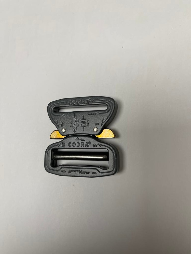 AustriAlpin 45mm 1.75&Prime; GRAY Cobra Buckle XL Clips FC45