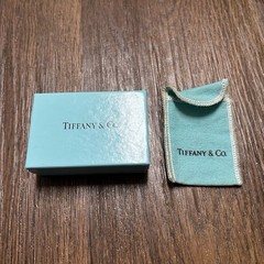 Tiffany & Co. Sterling Silver Belt Buckle Fits 1in w/ Box & Pouch