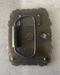 Vintage 1974 Pabst Blue Ribbon Brass Belt Buckle Bergamot USA Beer
