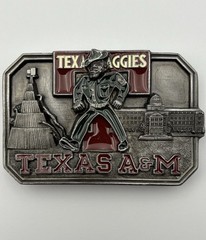 Texas A&M University Rare Aggies Limited Edition No. 183 Belt Buckle Siskiyou