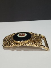 Vintage Loyal Order Of Moose Brass Belt Buckle P.A.P, HOWDY