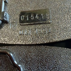 Lot of 2 World War II WWII Belt Buckles Remembered 1941-1945 Military