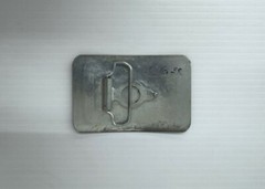 Old Vintage Real Pictured Deer Buck Belt Buckle