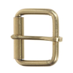1 1/2&Prime; (38 mm) Nickel Free Single Prong Roller Belt Buckle