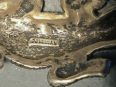JEFF DEEGAN – UPSCALE LUXURY STERLING SILVER DOUBLE ALLIGATOR 1&Prime; BELT BUCKLE SET