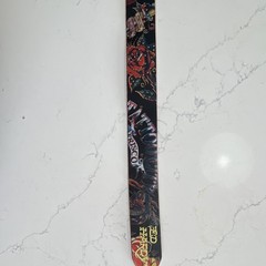 Cool Ed Hardy Belt Size L 41 Inch Long 2 In Wide Sudded Leather