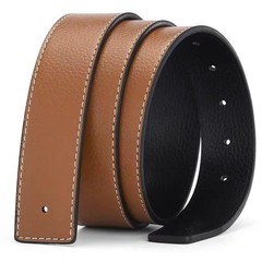 LUXURY 38mm Replacement Belt Genuine Leather Mens Reversible Strap For H Buckle✨