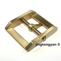 Solid Brass Belt Buckle Men&rsquo;s Pin Belt Buckles Fits For 1.5 inches Belt