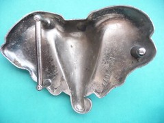 Beautiful Voluminous Men&rsquo;s Belt Buckle Elephant