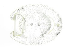 Texas Longhorn Bull Horseshoe Cowboy Western Belt Buckle