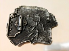 ✖ HQ WESTERN Indian Chief Native Cowboy Rodeo Style Belt Buckle Heritage USA