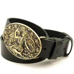 Virgo belt buckle, Virgin Horoscope Astrological Zodiac Sign solid brass buckle