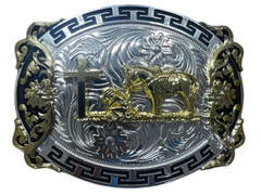 Praying Cowboy Large Belt Buckle Cowboy Rodeo Western Buckle Hebillas Vaqueras