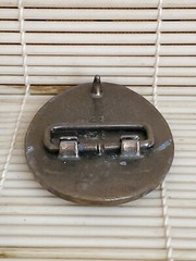 Vintage BUDDY Belt Buckle By Oden – Made In USA – 2-3/4”x 2”