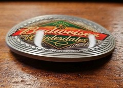 Vintag Budwiser Belt Buckle From The Bradford Exchange Collection , Clydesdale