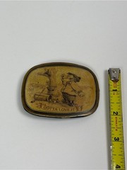 Vintage Cowboy Humor Belt Buckle “Got Ta Love It” Western Novelty Brass Cowboy