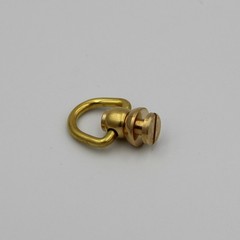 Silver/Gold Chicago Rivets Swivel with D-Ring Hook lot