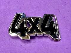 4X4 Four By Truck Drive Gear Block Letters Jeep Pickup Cutout Belt Buckle