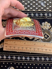 Western Buckle Gold Silver Red Horse Head Cowboy Buckle 2 » Hebilla Vaquero