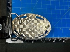 Open Here 2004 NOS Belt Buckle and Bottle Opener by Silver Moon Concepts