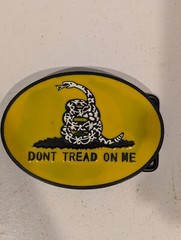 Don’t Tread on Me Belt Buckle Military Snake Gadsen Collector Patriot Snek USA