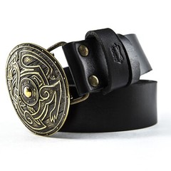 Belt buckle Viking Shield, Warrior brass belt buckle, Scandinavian belt buckle