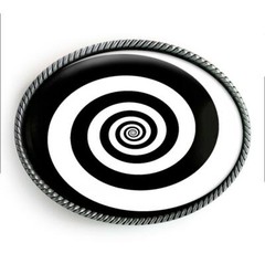 Twilight Zone Retro Sci-fi Unisex Handmade Belt Buckle