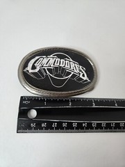 Vintage Commodores Belt Buckle Unisex Metal 3-1/2&Prime; Funk R&B Soul Pop Band 1970&rsquo;s
