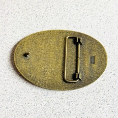 Antique Car Avon Vintage Model T Brass Automobile Vehicle Belt Buckle