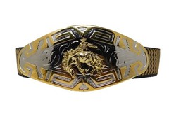 Belt Buckle Gold Horse Cowboy Sliver,Gold,Metal