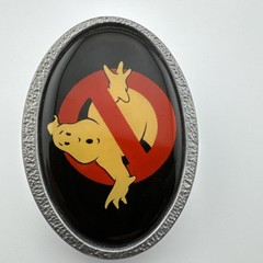 Ghostbusters 1980’s Vintage BELT BUCKLE. No Ghost Emblem. Great Condition HTF