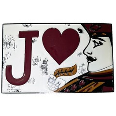 Jack of Heart Belt buckle