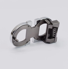Salvatore Ferragamo Alloy Belt Buckle Silver with Gray for 34-35mm leather strap