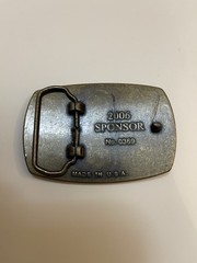 The American Veterans Disabled For Life Memorial Belt Buckle 2006 Sponsor #0369