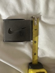 Nike Swoosh Metal Belt Buckle with Bottle Opener