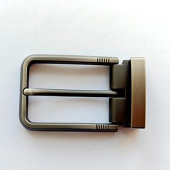 Replacement Men Pin Belt Buckle 35mm Single Tongue Buckle Clip Buckle Leather