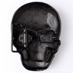 Skull Men&rsquo;s Belt Buckle Western Cowboy Native American (SK-01)
