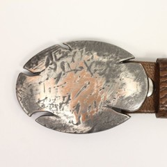 Oval Belt Buckle with Break Edges – Heavy Duty Urban Look Sport Design