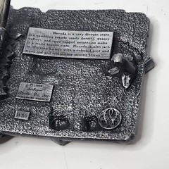 Nevada State Belt Buckle, 3D Image, Heavy, Gold Miner Casino, Signed 1982 H-20
