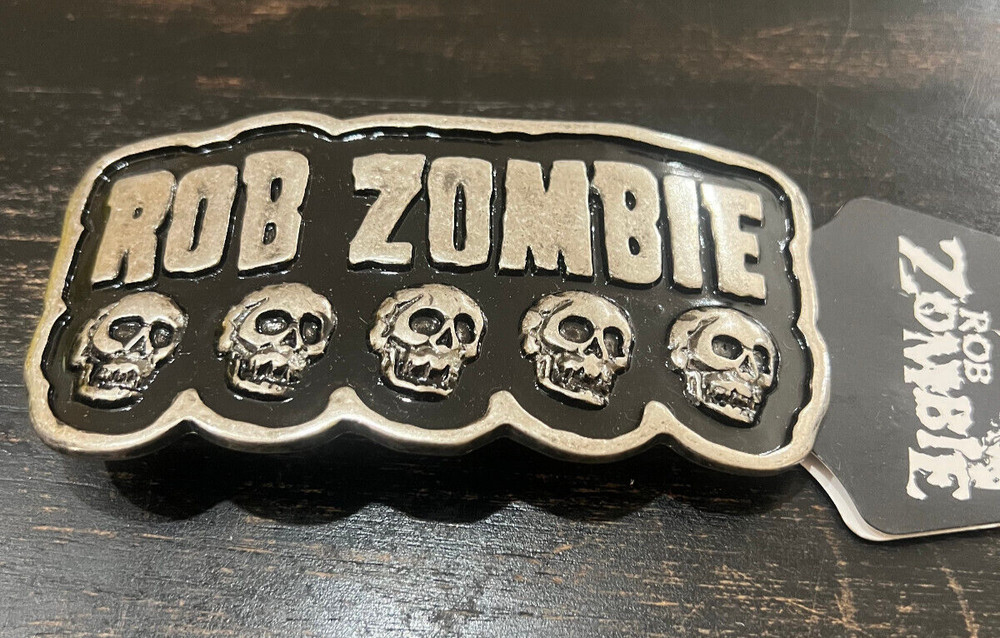 ROB ZOMBIE Music Band Belt Buckle – Officially Licensed – Brand New