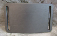 GRIP6 BELT BUCKLE – DARK SILVER / GUNMETAL – 1.5 INCH WIDE