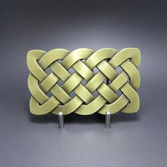NEW IRISH CELTIC KNOTS BRONZE ANTIQUE VINTAGE MEDIAVAL BELT BUCKLE